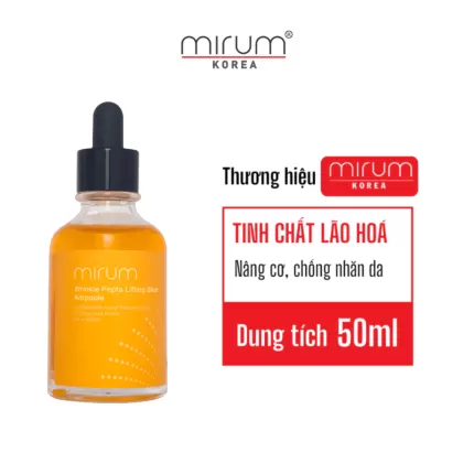 Tinh Chất Tái Tạo, Dưỡng Ẩm, Chống Nhăn & Tăng Sự Đàn Hồi Cho Da Mirum 50ml - Mirum Wrinkle Pepta Lifting Shot Ampoule